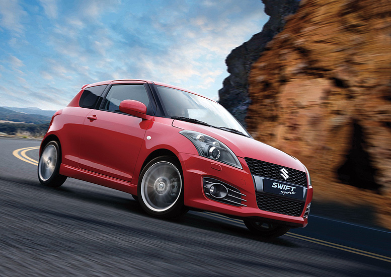 Nový Suzuki Swift Sport byl včera uveden na náš trh (cena 369 900 Kč)