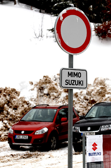 S vozy Suzuki je i lyžování pohodlnější