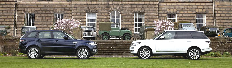 Land Rover oslavil včera 65. výročí založení značky na venkovském sídle Packington Estate blízko Solihullu