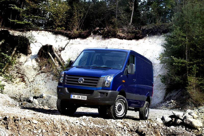 Nový Volkswagen Crafter 4Motion s pohonem všech kol v prodeji na českém trhu