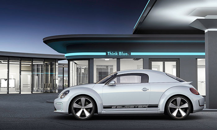 Volkswagen E-Bugster – Beetle pod proudem!