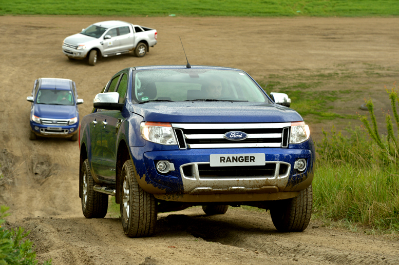 Zcela nový pick-up Ford Ranger – v terénu nezklamal (nejlépe to potvrzují fotografie)