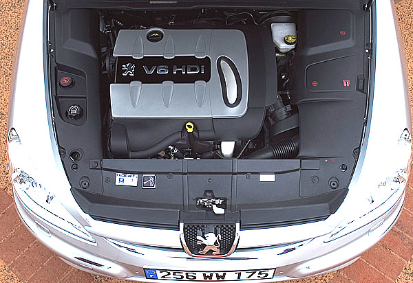 Peugeot 607 s novým motorem 2.7 HDI V6 FAP