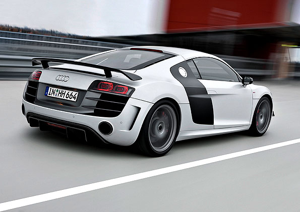 Limitovaná série špičkové verze vysokovýkonného sportovního vozu Audi R8 GT