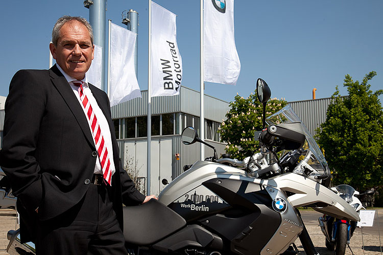 Berlínský závod BMW oslavil 2.000.000 motocyklů.