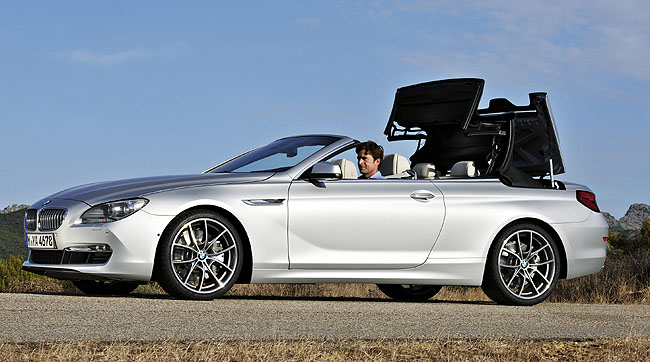Podrobně o novém luxusním BMW řady 6 Cabrio, které je úchvatné zvenku a nádherné zevnitř