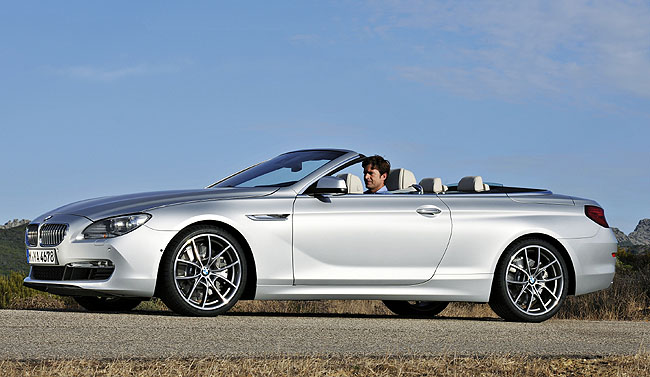 Podrobně o novém luxusním BMW řady 6 Cabrio, které je úchvatné zvenku a nádherné zevnitř