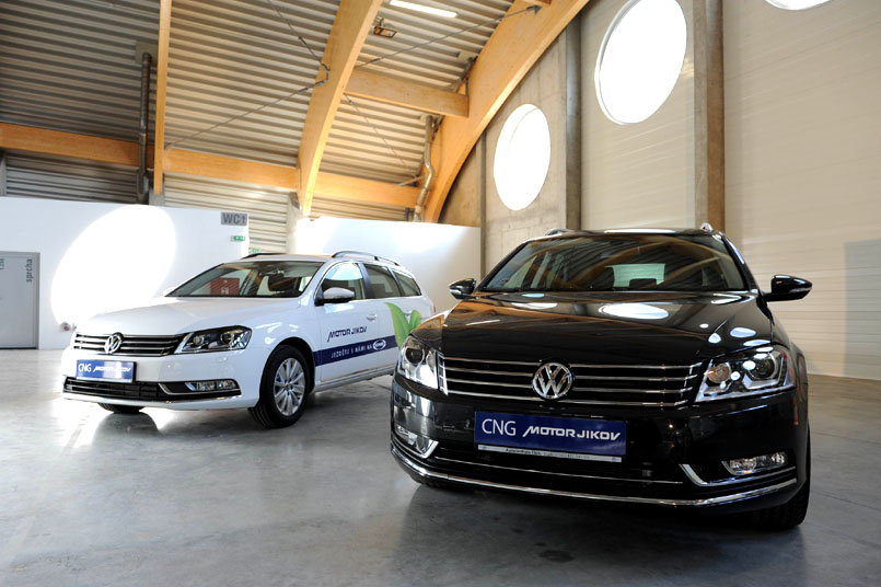 Volkswagen Passat TSI EcoFuel šetří náklady ve vozovém parku společnosti MOTOR JIKOV Group