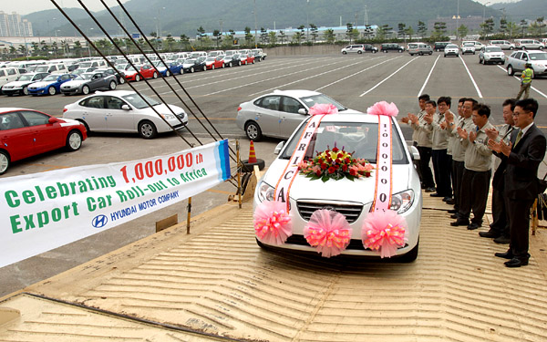 Již milion automobilů Hyundai do Afriky