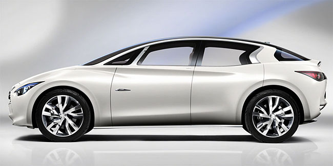 Nový typ luxusního vozu Infiniti Etherea bude představen zítra - v úterý 1. března