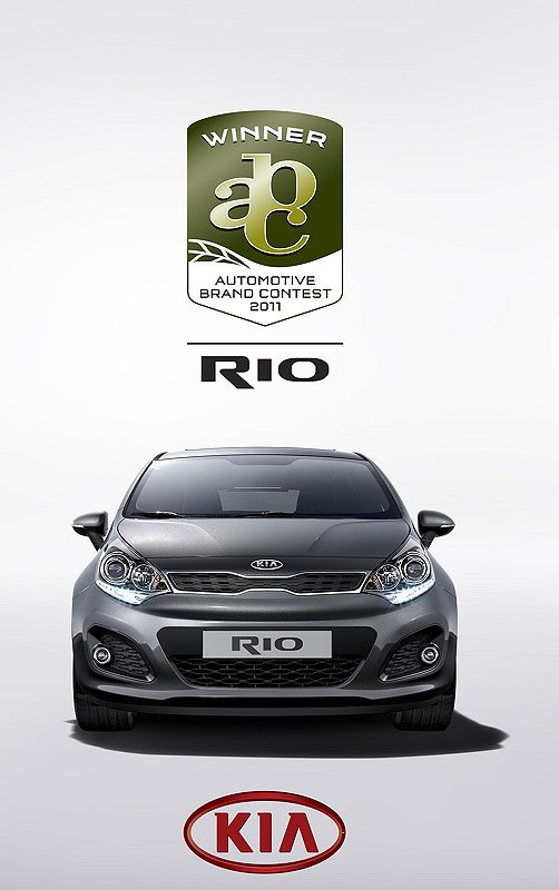 Společnost Kia Motors je jedním z hlavních vítězů prvního ročníku „Soutěže automobilových značek“ (Automotive Brand Contest).