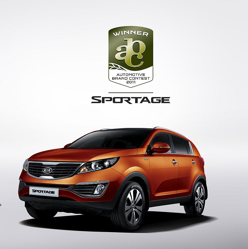 Společnost Kia Motors je jedním z hlavních vítězů prvního ročníku „Soutěže automobilových značek“ (Automotive Brand Contest).