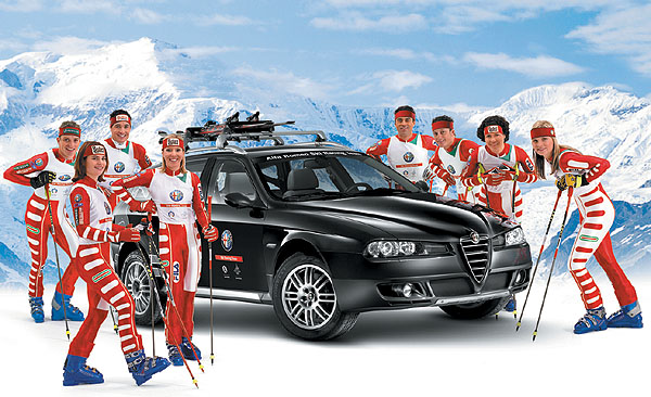 Závodní lyžarský tým Alfa Romeo