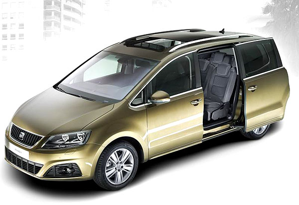 Nový SEAT Alhambra - dokonalý partner pro rodiny s aktivním a sportovním životním stylem