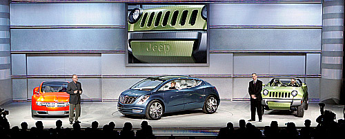 Koncepční vozy Chrysler LLC na autosalonu v Detroitu (13.až 25.ledna 2008)