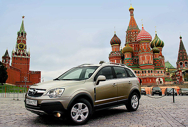 Opel Antara se vyrábí i v Rusku