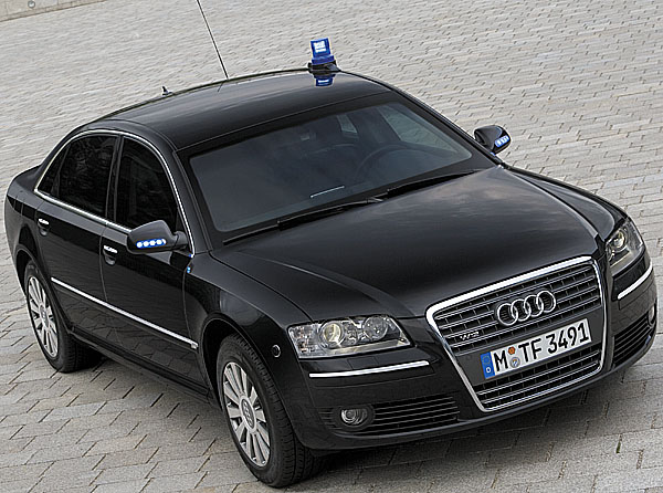 Luxusní limuzíny Audi A6 a Audi A8 v provedení Security