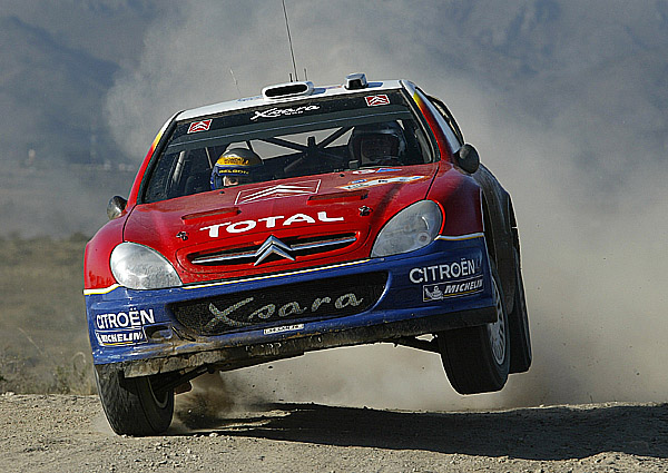 Citroen na Rally Argentina (16.-18.7.2004)