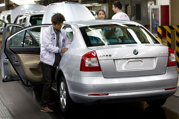 Shanghai Volkswagen, partnerský závod automobilky ŠKODA, překročil hranici 500.000 vyrobených vozů značky ŠKODA.