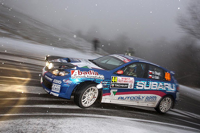 Štajf na Rallye Monte Carlo obhájil stříbro mezi enky!