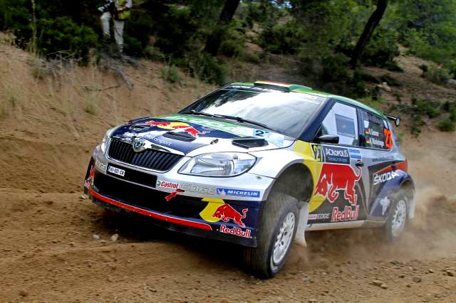 Hänninen a Red Bull ŠKODA tým zvítězili na Rally Acropolis