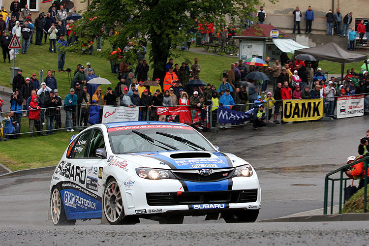 Extrémně náročné podmínky při letošní Rallye Český Krumlov důkladně prověřily kvalitu celého startovního pole.