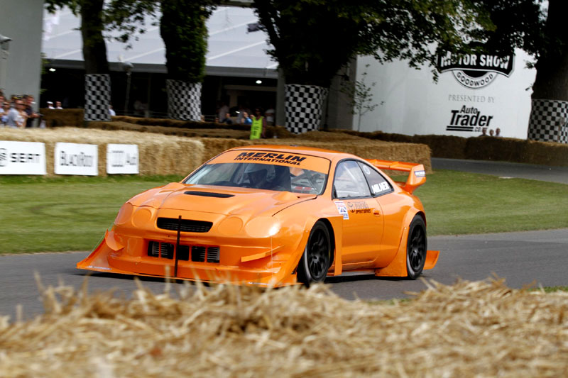 Toyota Celica byla celkově nejrychlejším vozem na Festivalu rychlosti v Goodwoodu 2011