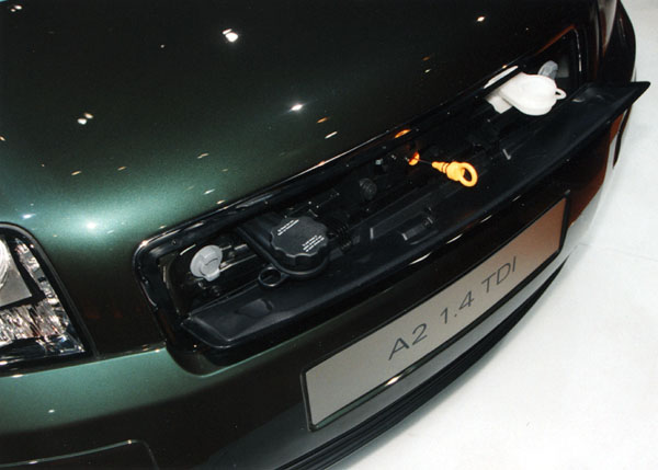 AUDI A2: hliníkový kompakt