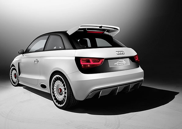 Audi A1 clubsport quattro s 370 kW a 660 Nm hvězdou „Wörthersee Tour 2011“