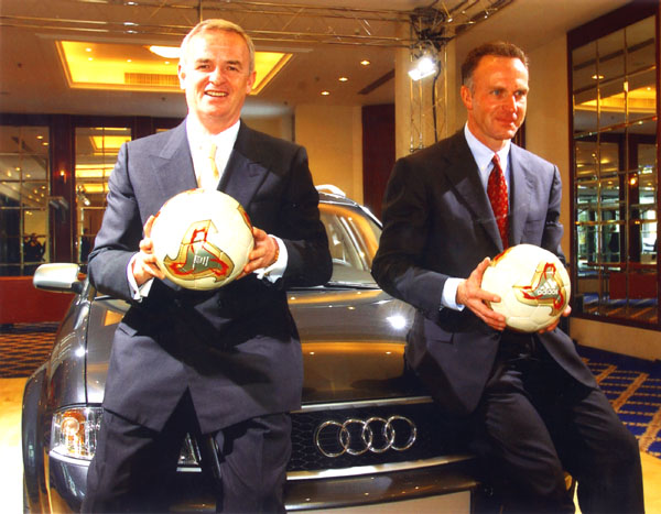 Automobilka Audi se stala novým partnerem německého fotbalového klubu Bayern Mnichov