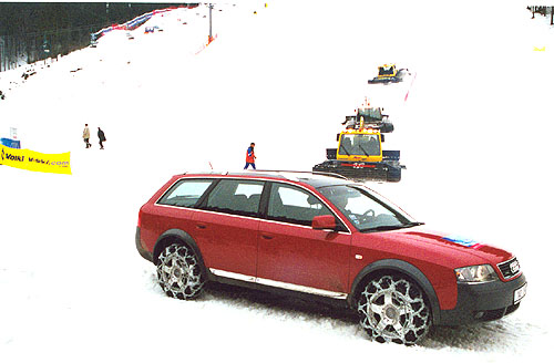 Automobilka Audi je partnerem špičkových lyžařských akcí, týmů i závodníků