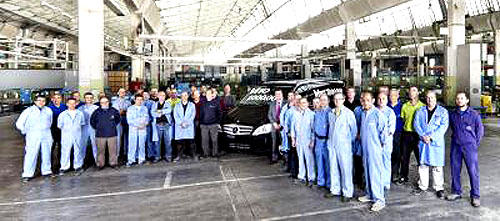 V pátek 20. května sjel z výrobních linek závodu Vitoria miliontý vůz Mercedes-Benz Vito.