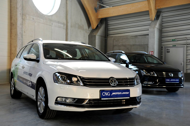 Volkswagen Passat TSI EcoFuel šetří náklady ve vozovém parku společnosti MOTOR JIKOV Group