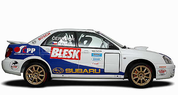 Subaru ČR podporuje soutěžní tým v MMČR v Rallye