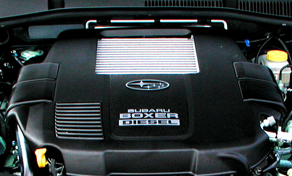 První dieselový motor Subaru Boxer - konstrukce a vlastnosti