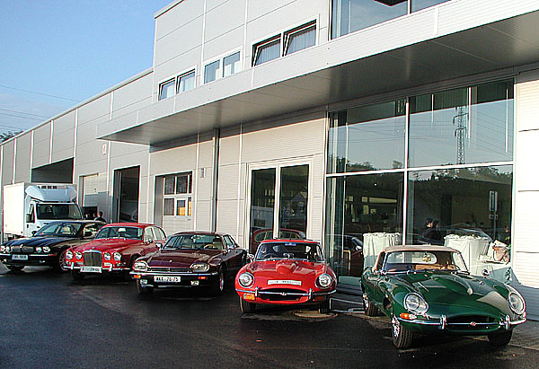 Nové reprezentační centrum Jaguar a Land Rover v Praze