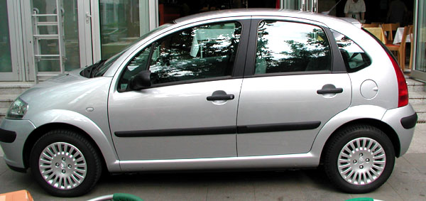 „Citroën C3 autem roku 2003 v Chorvatsku“
