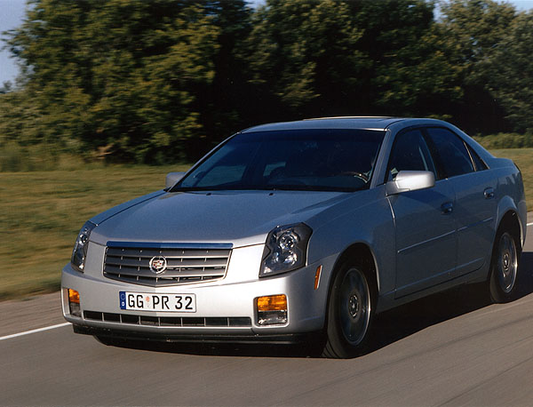 Cadillac CTS na evropský trh v roce 2002