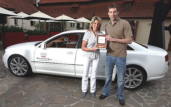 Petr Čech rozšířil řady klientů unikátní služby Audi Exclusive Limousine Service
