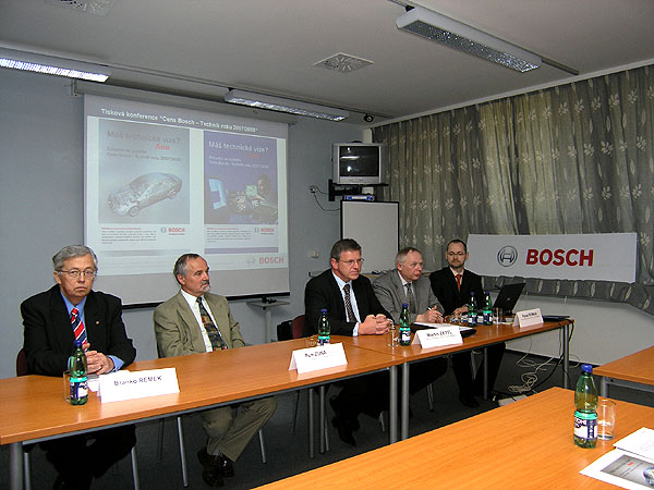 Bosch Group vyhlašuje první ročník soutěže „Cenu Bosch - Technik roku 2007/2008“