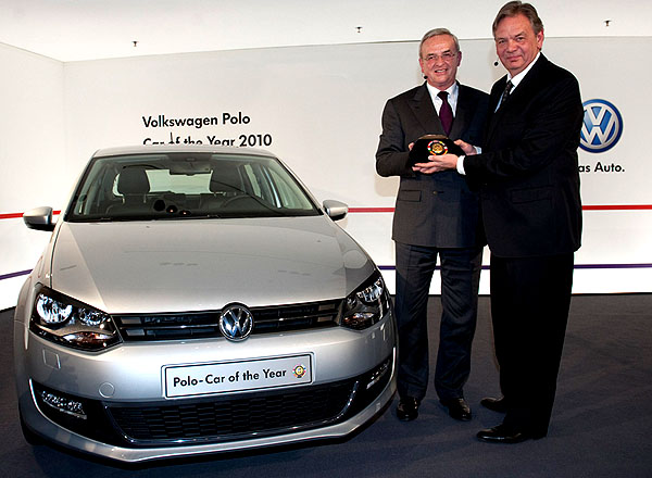 Nové VW Polo vyhlášeno „Autem roku 2010“