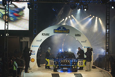 Švédská rallye zahájila včera ve čtvrtek - končí v neděli 8. února.