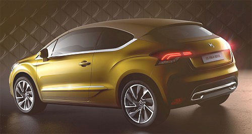 Citroën představuje koncept DS HIGH-RIDER – kompaktní model zcela nového ultramoderního a přirozeně elegantního tvaru
