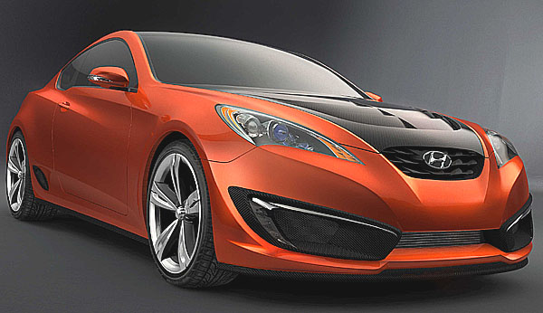 Hyundai představuje studii sportovního kupé Genesis Coupe