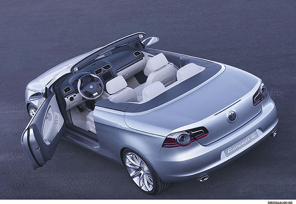 Volkswagen včera představil na autosalonu v Ženevě ve světové premiéře studii concept C