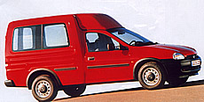 Opel Corsa Van, Combo, CampoPodnikání potěšením