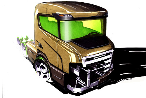 Scania představuje novou koncepci nárazové zóny pro nákladní vozidla