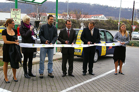 Pražská plynárenská otevřela další plnicí stanici stlačeného zemního plynu (CNG) v ČR