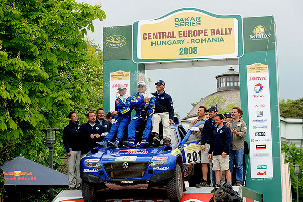 Volkswagen zvítězil na „Central Europe Rally“ v Maďarsku a Rumunsku pozoruhodným výkonem!