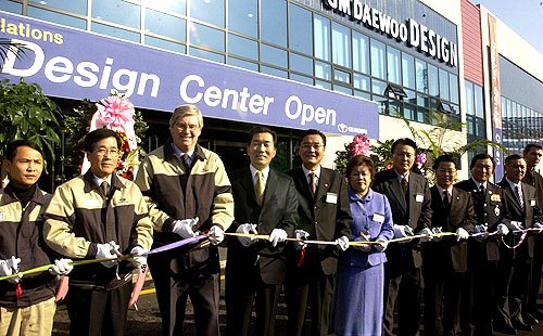 Automobilka GM Daewoo otevřela nové designerské centrum v Bupyungu